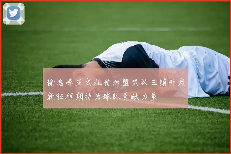 徐浩峰正式租借加盟武汉三镇开启新征程期待为球队贡献力量